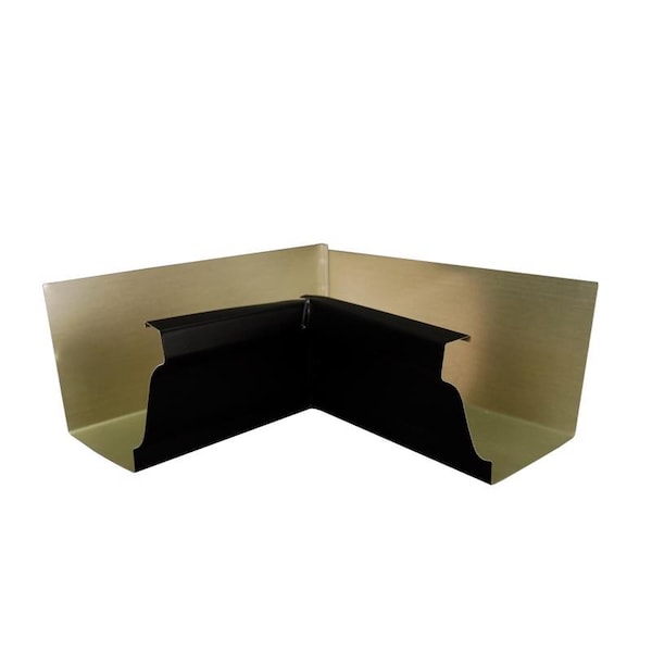 Amerimax Home Products Amerimax 3.75 in. H X 8.88 in. W X 8.88 in. L Black Aluminum K Inside Miter 2500135 - main